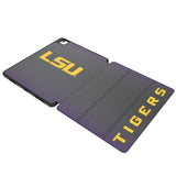 Louisiana State University Tigers Linen Tablet Case for Apple iPad