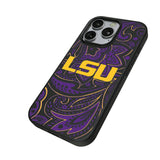 Louisiana State University Tigers Paisley MagSafe Compatible Phone Case for Apple iPhone