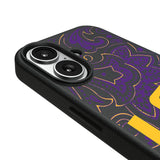 Louisiana State University Tigers Paisley MagSafe Compatible Phone Case for Apple iPhone