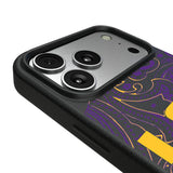 Louisiana State University Tigers Paisley MagSafe Compatible Phone Case for Apple iPhone