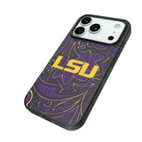 Louisiana State University Tigers Paisley MagSafe Compatible Phone Case for Apple iPhone