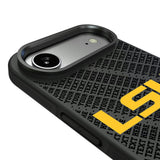 Louisiana State University Tigers Personalized EndZone Plus Bump Phone Case for Apple iPhone