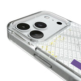 Louisiana State University Tigers Personalized EndZone Plus Glitter Phone Case for Apple iPhone