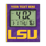 Louisiana State University Tigers Personalized Hatch Wall Clock