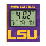 Louisiana State University Tigers Personalized Hatch Wall Clock