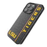 Louisiana State University Tigers Sidebar Black Bling Phone Case for Apple iPhone