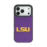 Louisiana State University Tigers Solid Bump Phone Case for Apple iPhone