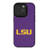 Louisiana State University Tigers Solid Bump Phone Case for Apple iPhone