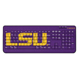 Louisiana State University Tigers Solid Wireless USB Keyboard