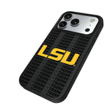 Louisiana State University Tigers Text Backdrop MagSafe Compatible Phone Case for Apple iPhone