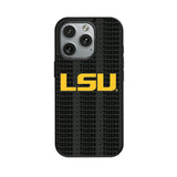 Louisiana State University Tigers Text Backdrop MagSafe Compatible Phone Case for Apple iPhone