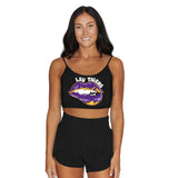 LSU Lips Spaghetti Tank