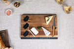 Oregon Ducks - Delio Acacia Cheese Cutting Board & Tools Set