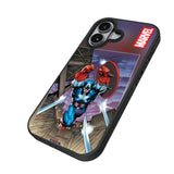 Marvel Avengers Captain America Cover Art Bump Phone Case for Apple iPhone