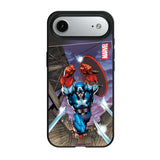 Marvel Avengers Captain America Cover Art MagSafe Compatible Phone Case for Apple iPhone