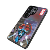 Marvel Avengers Captain America Cover Art MagSafe Compatible Phone Case for Samsung Galaxy