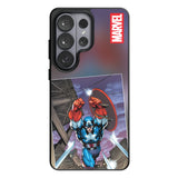 Marvel Avengers Captain America Cover Art MagSafe Compatible Phone Case for Samsung Galaxy