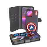Marvel Avengers Captain America Cover Art Wallet Phone Case for Apple iPhone