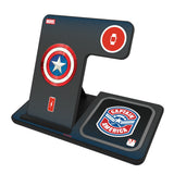 Marvel Avengers Captain America Grid 3 in 1 Charging Station