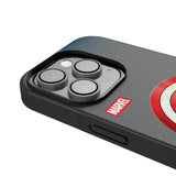 Marvel Avengers Captain America Grid Bump Phone Case for Apple iPhone