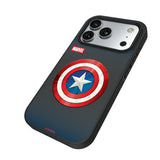 Marvel Avengers Captain America Grid Bump Phone Case for Apple iPhone