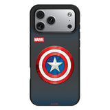 Marvel Avengers Captain America Grid Bump Phone Case for Apple iPhone
