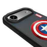 Marvel Avengers Captain America Grid MagSafe Compatible Phone Case for Apple iPhone