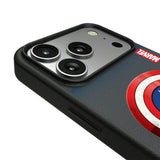 Marvel Avengers Captain America Grid MagSafe Compatible Phone Case for Apple iPhone