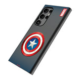 Marvel Avengers Captain America Grid MagSafe Compatible Phone Case for Samsung Galaxy