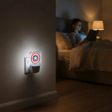 Marvel Avengers Captain America Grid Night Light 2-Pack