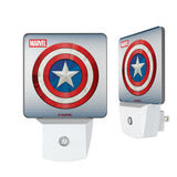 Marvel Avengers Captain America Grid Night Light 2-Pack