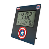 Marvel Avengers Captain America Grid Wall Clock