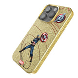 Marvel Avengers Captain America MechLine Bling Phone Case for Apple iPhone