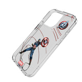 Marvel Avengers Captain America MechLine Clear Phone Case for Apple iPhone