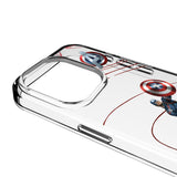Marvel Avengers Captain America MechLine Clear Phone Case for Apple iPhone