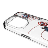 Marvel Avengers Captain America MechLine Clear Phone Case for Apple iPhone