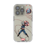 Marvel Avengers Captain America MechLine Clear Phone Case for Apple iPhone