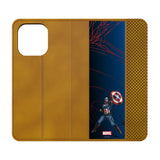 Marvel Avengers Captain America MechLine Folio Phone Case for Apple iPhone