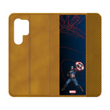 Marvel Avengers Captain America MechLine Folio Phone Case for Samsung Galaxy