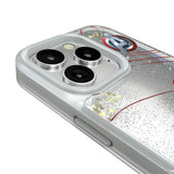 Marvel Avengers Captain America MechLine Glitter Phone Case for Apple iPhone