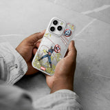 Marvel Avengers Captain America MechLine Glitter Phone Case for Apple iPhone