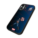 Marvel Avengers Captain America MechLine MagSafe Compatible Phone Case for Apple iPhone