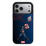 Marvel Avengers Captain America MechLine MagSafe Compatible Phone Case for Apple iPhone