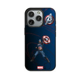 Marvel Avengers Captain America MechLine MagSafe Compatible Phone Case for Apple iPhone