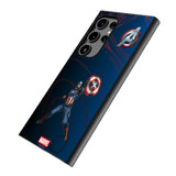 Marvel Avengers Captain America MechLine MagSafe Compatible Phone Case for Samsung Galaxy