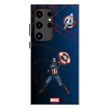Marvel Avengers Captain America MechLine MagSafe Compatible Phone Case for Samsung Galaxy