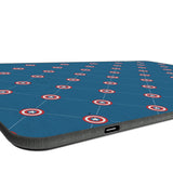 Marvel Avengers Captain America Pattern 15-Watt Wireless Charger and Mouse Pad