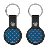 Marvel Avengers Captain America Pattern Black Airtag Holder 2-Pack