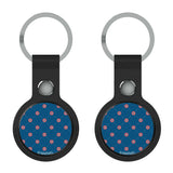 Marvel Avengers Captain America Pattern Black Airtag Holder 2-Pack