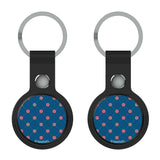 Marvel Avengers Captain America Pattern Black Airtag Holder 2-Pack